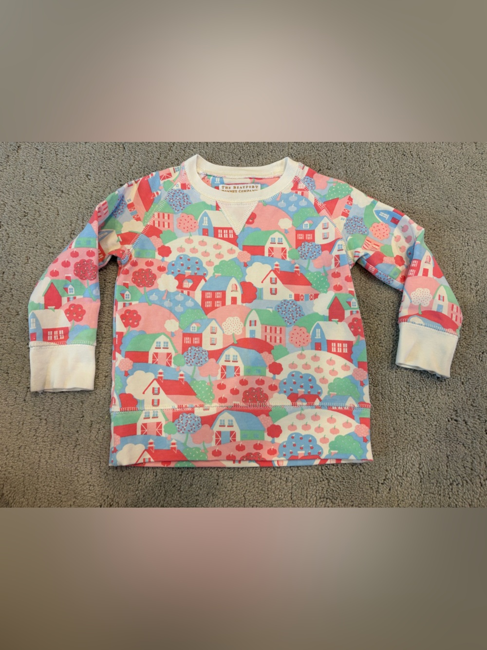 The Beaufort Bonnet Company TBBC 12-18 Cassidy Comfy Crewneck Long-Sleeve shirt